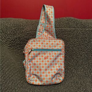 RARE & VINTAGE OILILY PATTERN CROSS BODY BAG - UNWORN